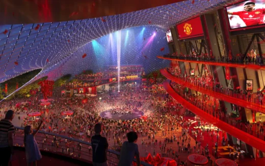 Manchester United New Stadium building: Old Trafford