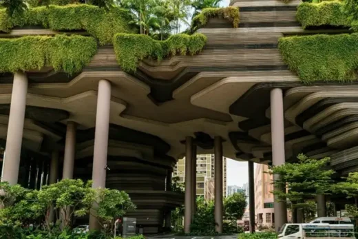 Merging architecture with nature in biophilic design