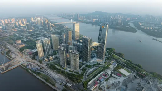 Nansha IFC Towers Guangzhou China