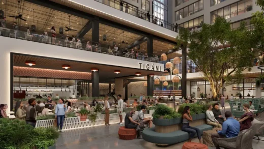 The Center Atlanta downtown building design - CNN Center
