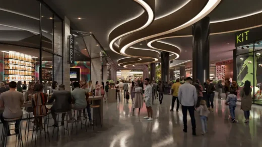 The Center Atlanta downtown building design - CNN Center