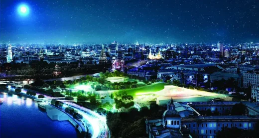 Zaryadye Park Moscow design by Diller Scofidio + Renfro