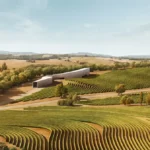 Bodegas Dominio D'Echauz, Castile winery, Spain by architect Fran Silvestre