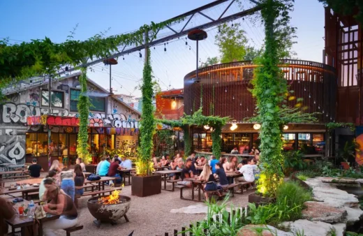 Cosmic Saltillo Restaurant Bar Austin Texas