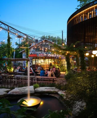 Cosmic Saltillo Restaurant Bar East Austin