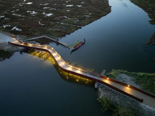 Fareja Pedestrian and Cycling Bridge Aveiro