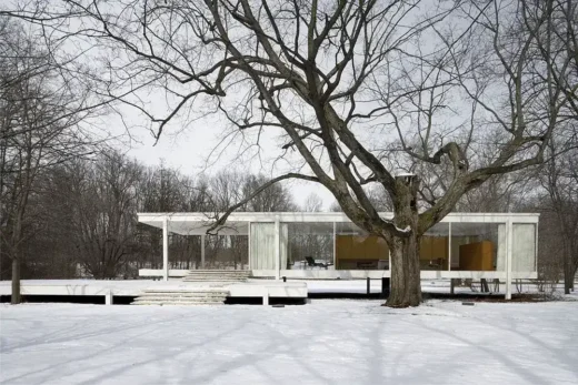 Farnsworth House, Plano, Illinois, USA
