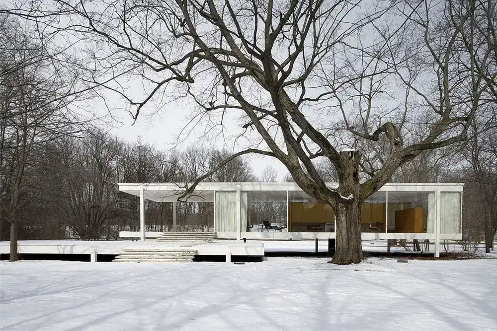 Farnsworth House, Plano, Illinois, USA