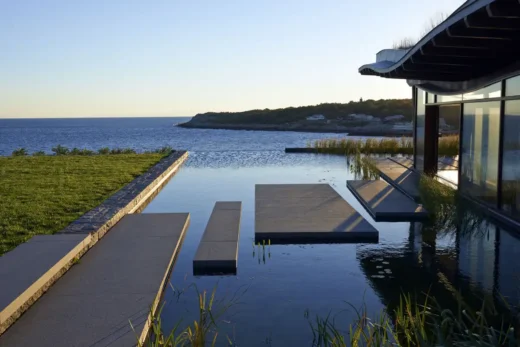 Folly Point Pool House Becket Massachusetts
