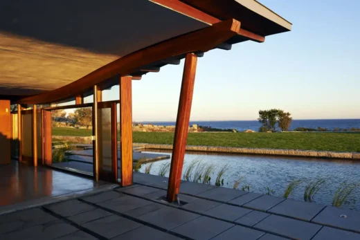 Folly Point Pool House Becket Massachusetts