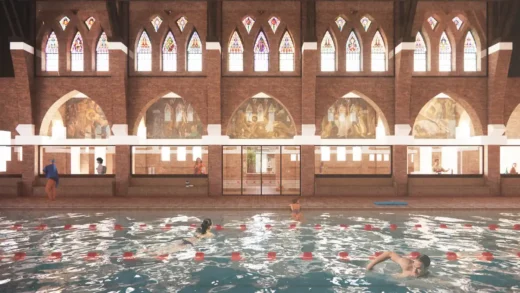 Heerlen Holy Water Public Swimming Pool Limburg Holland