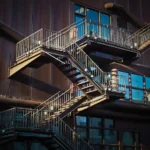 How architects use steel beams to support staircases
