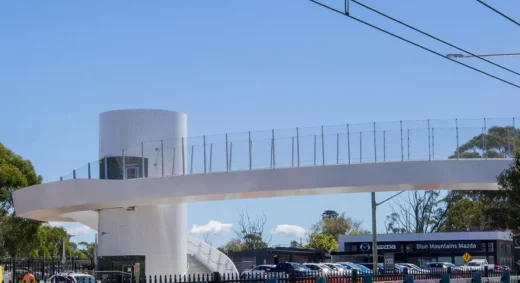 Medlow Bath Station and Footbridge New South Wales Australia