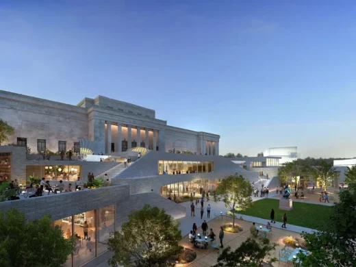 Nelson Atkins Museum of Art design by Studio Gang Architects USA