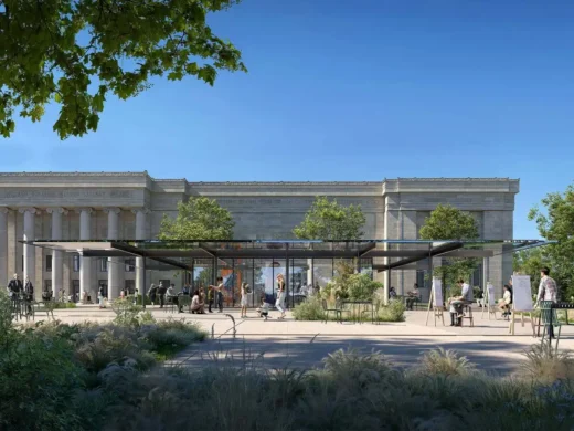 Nelson Atkins Museum of Art design by Studio Gang Architects USA