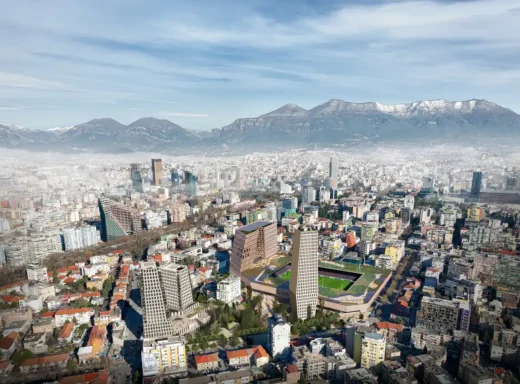 New Selman Stërmasi Stadium Tirana