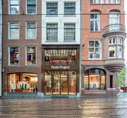 Nude Project Amsterdam The Netherlands building