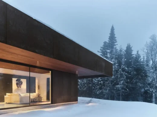 Owls Shield House Laurentians Quebec Canada