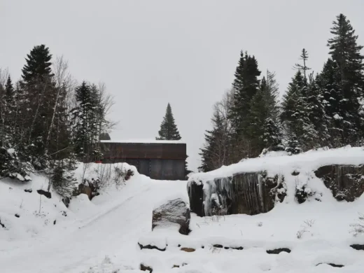 Owls Shield House Laurentians Canada