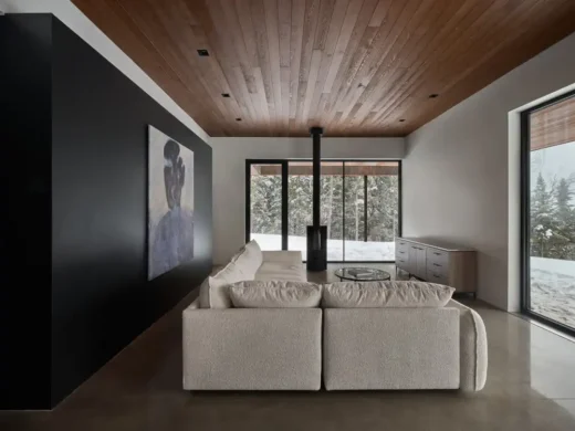 Owls Shield House Laurentians Quebec Canada