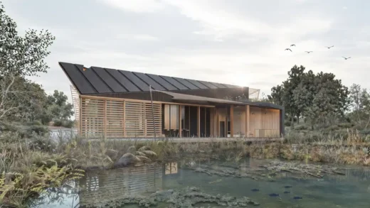Pilsworth Lake Visitor Centre Lancashire England