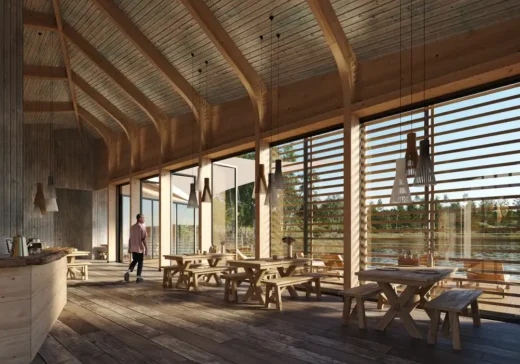 Pilsworth Lake Visitor Centre Lancashire UK
