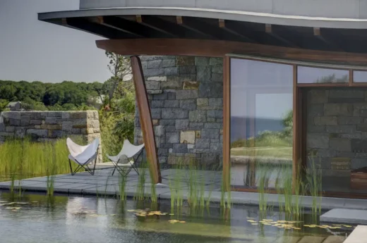 Folly Point Pool House Becket Ma USA