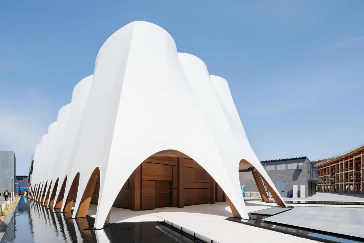 Qatar Pavilion at Expo 2025 Osaka Japan building