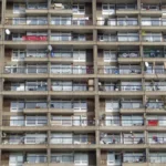 Trellick Tower Brutalist building, London