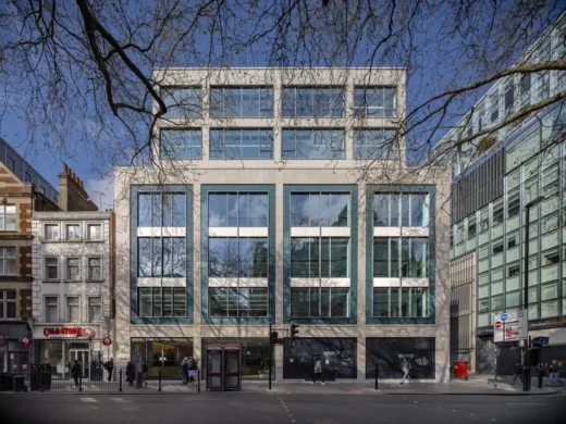 127 Charing Cross Road building refurbishment