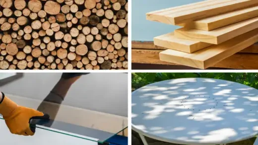 5 table top shapes for your house: living room furniture