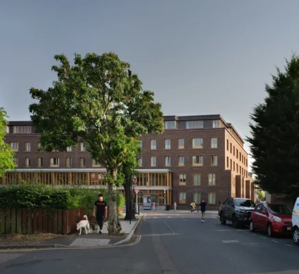 Appleby Blue Almshouse by Witherford Watson Mann Architects