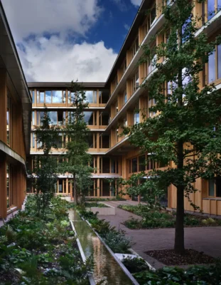 Appleby Blue Almshouse by Witherford Watson Mann Architects