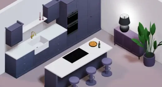 Arcadium 3D dynamic components for room design