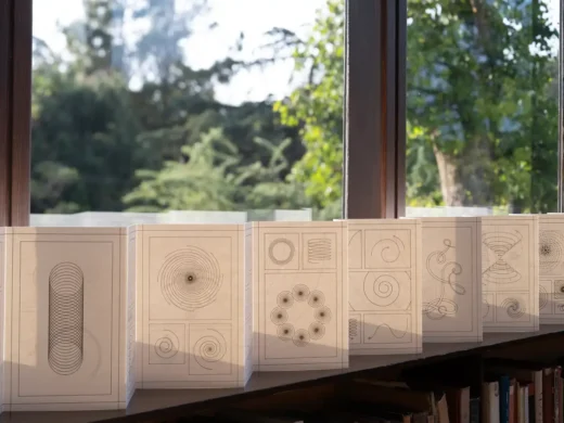 Book of Spirals, installation at Neutra VDL House