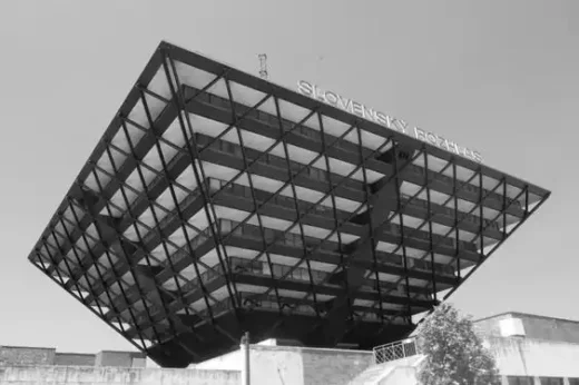 Budova Slovenského rozhlasu Bratislava Slovakia