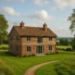 What makes a country house feel contemporary - countryside Hampshire new build home