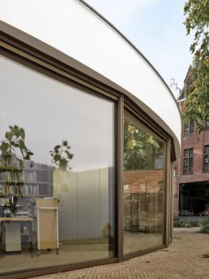 DUMO Office and Library Building Antwerp Belgium