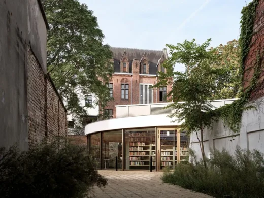 DUMO Office and Library Building Antwerp Belgium