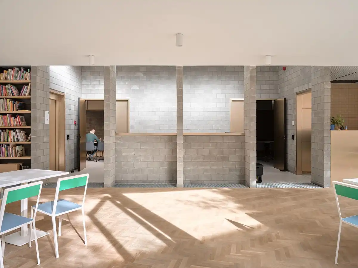 DUMO Office and Library Antwerp Belgium