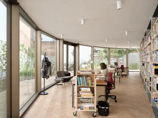 DUMO Office and Library Antwerp Belgium