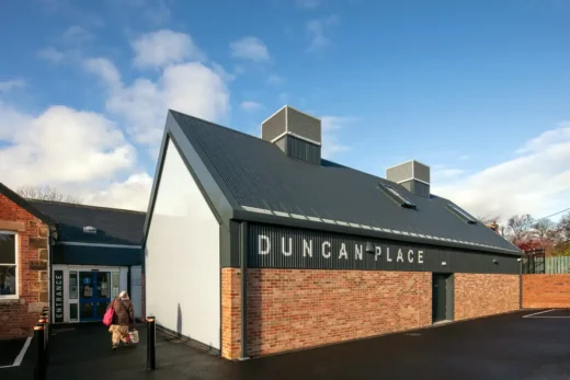 Duncan Place Library & Community Hub building