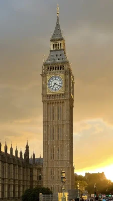Elizabeth Tower Palace of Westminster London UK