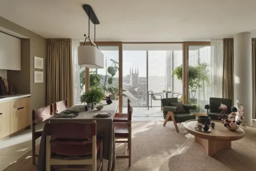 Shard Place London property living room