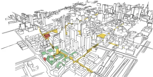 Noho One Masterplan Warsaw business district