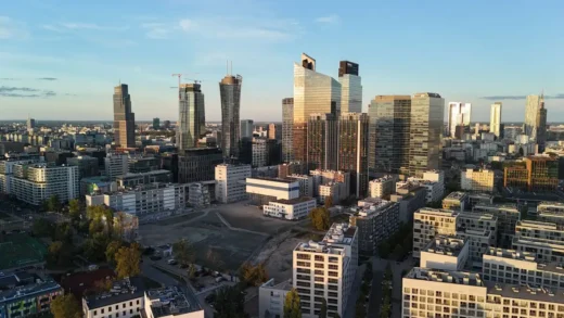 Noho One Masterplan Warsaw business district