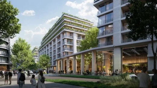 Noho One Masterplan Warsaw business district