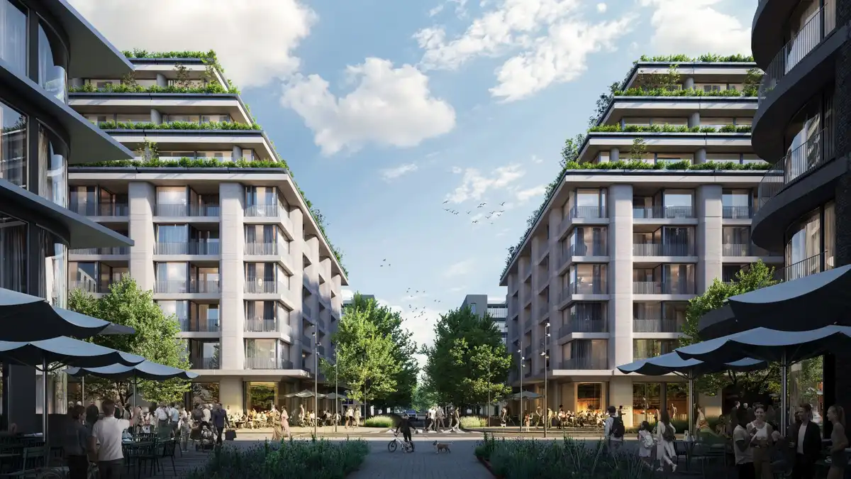 Noho One Masterplan Warsaw business district