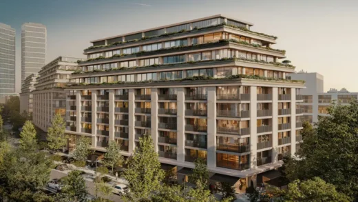 Noho One Masterplan Warsaw business district, Poland