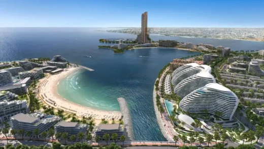 Oystra Al Marjan Island, UAE: Zaha Hadid in Ras Al Khaimah